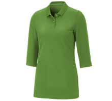e.s. Pique-Polo 3/4-mouw cotton stretch, dames