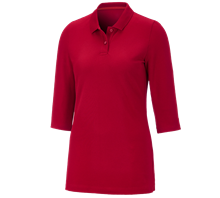 e.s. Pique-Polo 3/4-mouw cotton stretch, dames