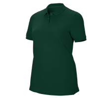 e.s. Pique-Polo cotton stretch, dames, plus fit