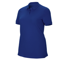 e.s. Pique-Polo cotton stretch, dames, plus fit