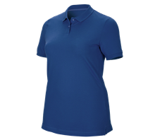 e.s. Pique-Polo cotton stretch, dames, plus fit