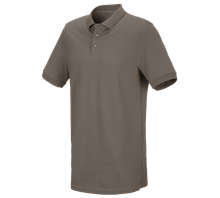 e.s. Piqué-Polo cotton stretch, long fit