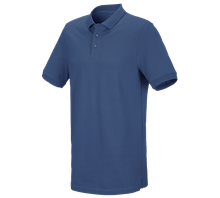 e.s. Piqué-Polo cotton stretch, long fit