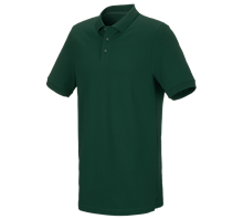 e.s. Piqué-Polo cotton stretch, long fit