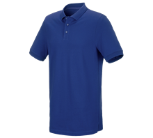 e.s. Piqué-Polo cotton stretch, long fit