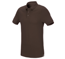 e.s. Pique-Polo cotton stretch, slim fit