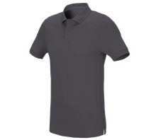 e.s. Pique-Polo cotton stretch, slim fit