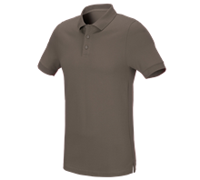 e.s. Pique-Polo cotton stretch, slim fit