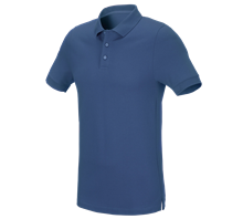 e.s. Pique-Polo cotton stretch, slim fit