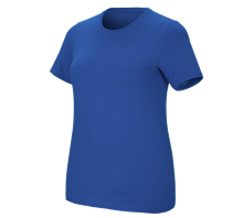 e.s. T-Shirt cotton stretch, dames, plus fit