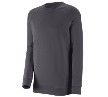 e.s. Sweatshirt cotton stretch, long fit