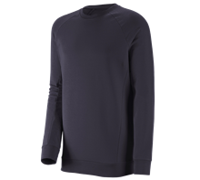 e.s. Sweatshirt cotton stretch, long fit