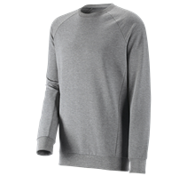 e.s. Sweatshirt cotton stretch, long fit