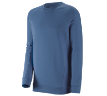 e.s. Sweatshirt cotton stretch, long fit