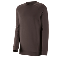 e.s. Sweatshirt cotton stretch, long fit