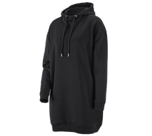 e.s. oversize hoody-sweatshirt poly cotton, dames