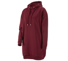 e.s. oversize hoody-sweatshirt poly cotton, dames