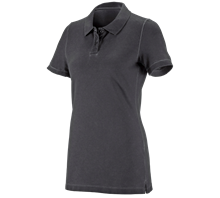 e.s. Polo-Shirt vintage cotton stretch, dames
