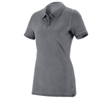 e.s. Polo-Shirt vintage cotton stretch, dames