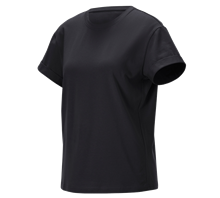e.s. T-Shirt cotton stretch rolled sleeve, dames