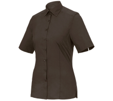 Business-blouse e.s.comfort, korte mouw