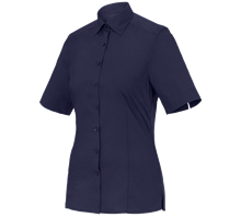 Business-blouse e.s.comfort, korte mouw