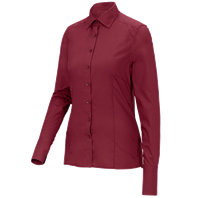 Business-blouse e.s.comfort, lange mouw