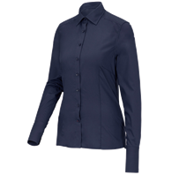 Business-blouse e.s.comfort, lange mouw