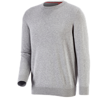e.s. Gebreide pullover, ronde hals