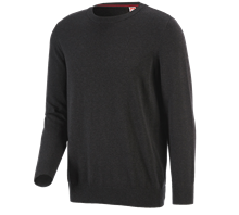 e.s. Gebreide pullover, ronde hals