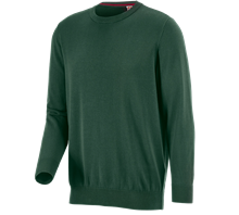 e.s. Gebreide pullover, ronde hals