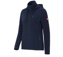 Fleece capuchonjack e.s.motion 2020, dames