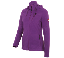 Fleece capuchonjack e.s.motion 2020, dames