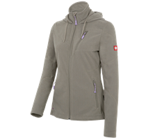 Fleece capuchonjack e.s.motion 2020, dames