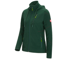 Fleece capuchonjack e.s.motion 2020, dames