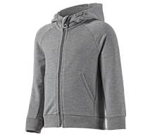 e.s. hoody-sweatjack cotton stretch, kinderen