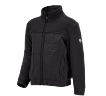 Hybride fleecejack e.s.concrete, kinderen