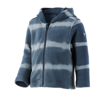 Fleece capuchonjack tie-dye e.s.motion ten, kinder