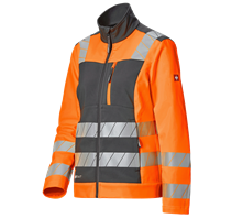 Veiligheids-softshell-jack e.s.motion 24/7, dames