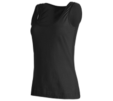 e.s. Tank-Top cotton stretch, dames
