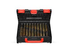 Assortiment HSS-Co metaalspiraalboren inox in box