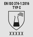 EN ISO 374-1:2016 TYP C