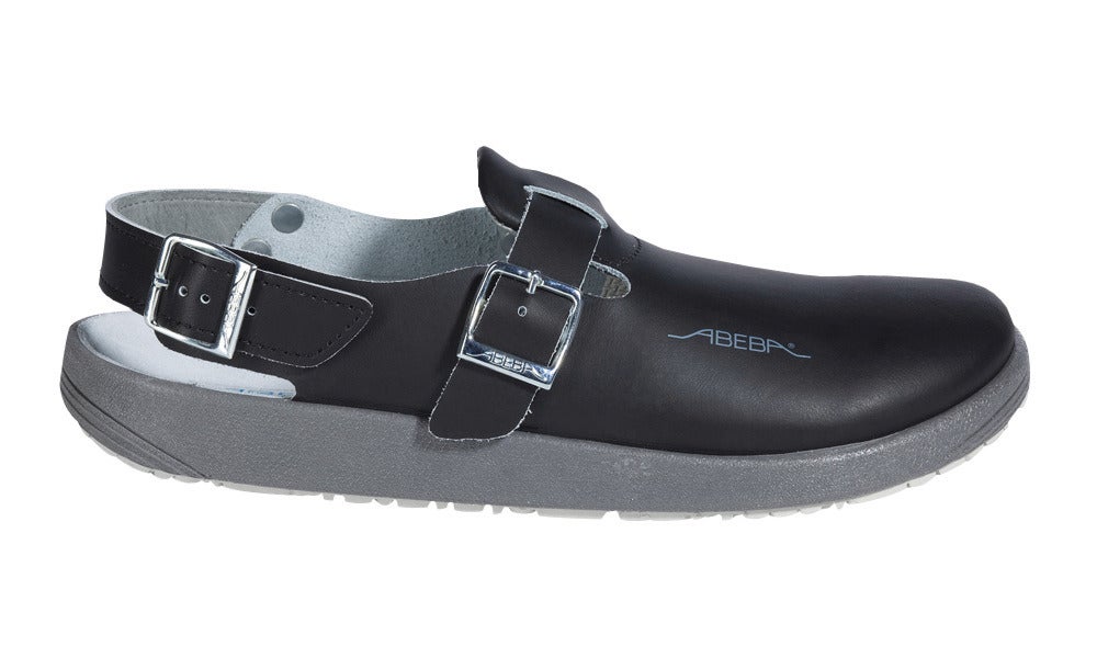 Hoofdaanzicht, Werkschoenen, ABEBA OB slipper Hawaii, zwart