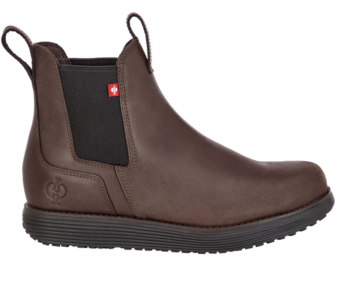 Hoofdaanzicht, Beroepsschoenen, O1 Werkschoenen e.s. Amarillo mid, veenbruin