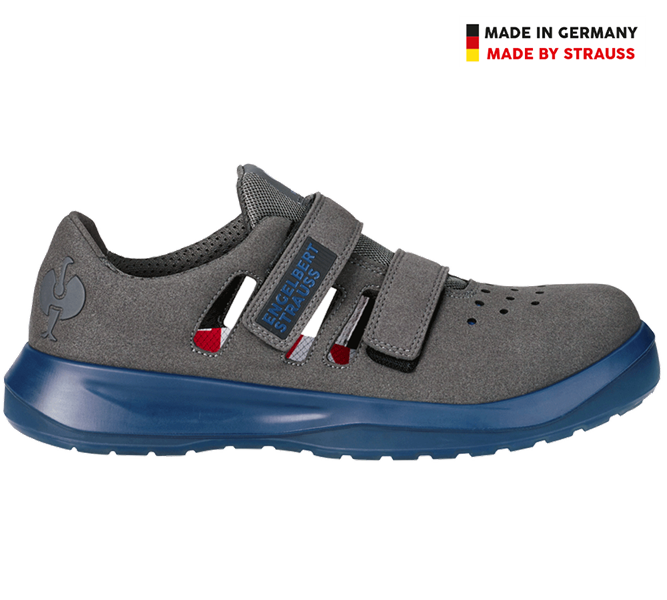 Hoofdaanzicht, Werkschoenen, S1P Veiligheidssandalen e.s. Banco, antraciet/alkalisch blauw