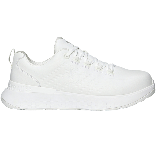 Hoofdaanzicht, Werkschoenen, S2 halfhoge veiligheidsschoen e.s. Pisa low, wit