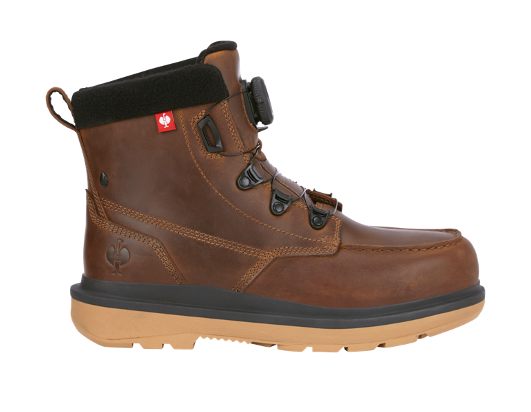 Hoofdaanzicht, S7, S7S Veiligheidsschoenen e.s. Woodside mid, woestijnbruin