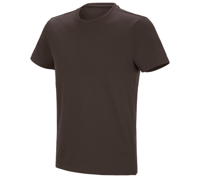 Hoofdaanzicht, Schrijnwerkers / Meubelmakers, e.s. Functioneel T-shirt poly cotton, kastanje