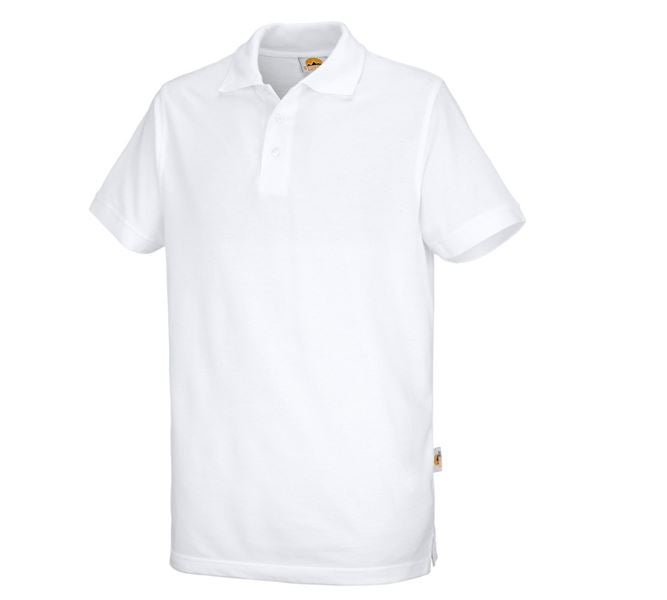 Hoofdaanzicht, Heren, STONEKIT Poloshirt Basic , wit