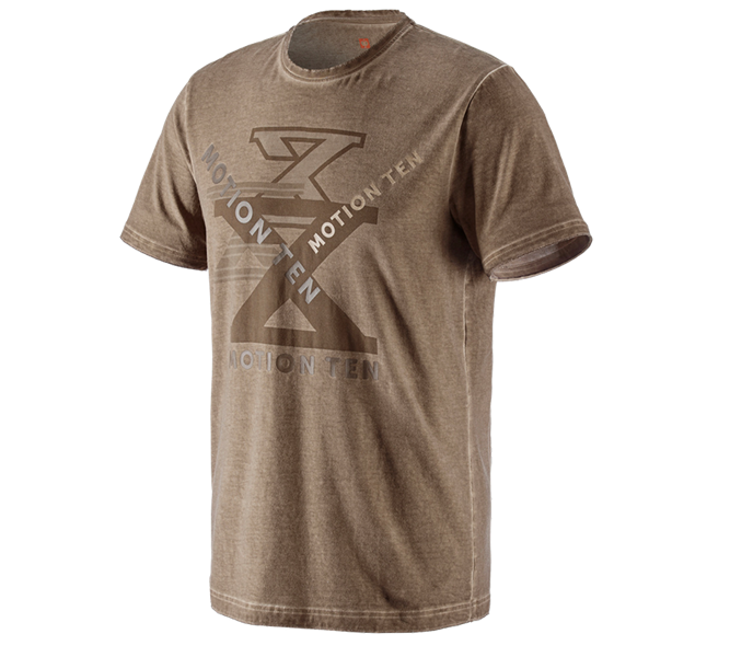 Hoofdaanzicht, Schrijnwerkers / Meubelmakers, T-Shirt e.s.motion ten, asbruin vintage